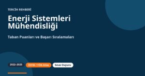 Enerji Sistemleri Mühendisliği Taban Puanları 2026 ve Başarı Sıralamaları (2022-2025)