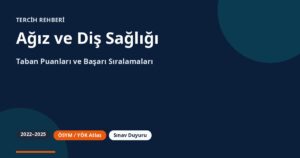 Ağız ve Diş Sağlığı Taban Puanları 2026 ve Başarı Sıralamaları (2022-2025)