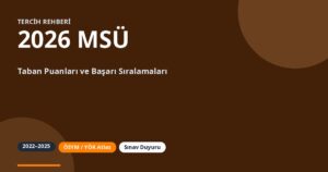 2026 MSÜ Taban Puanları: Harp Okulu ve Astsubay Rehberi